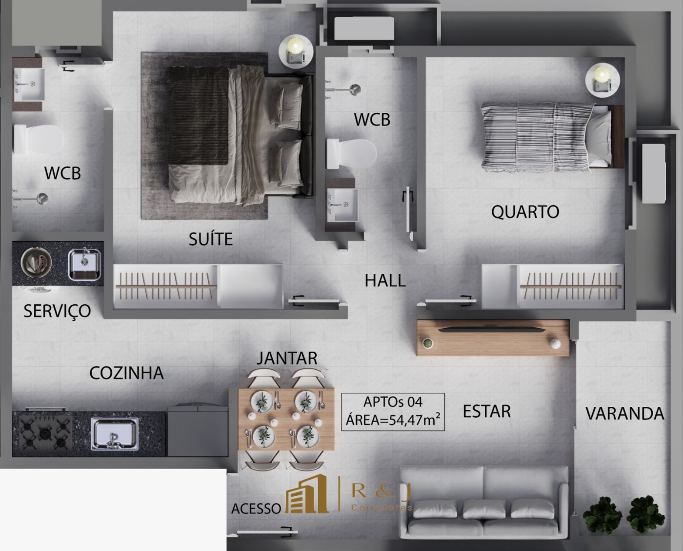 Apartamento, 1 quarto, 33 m² - Foto 24