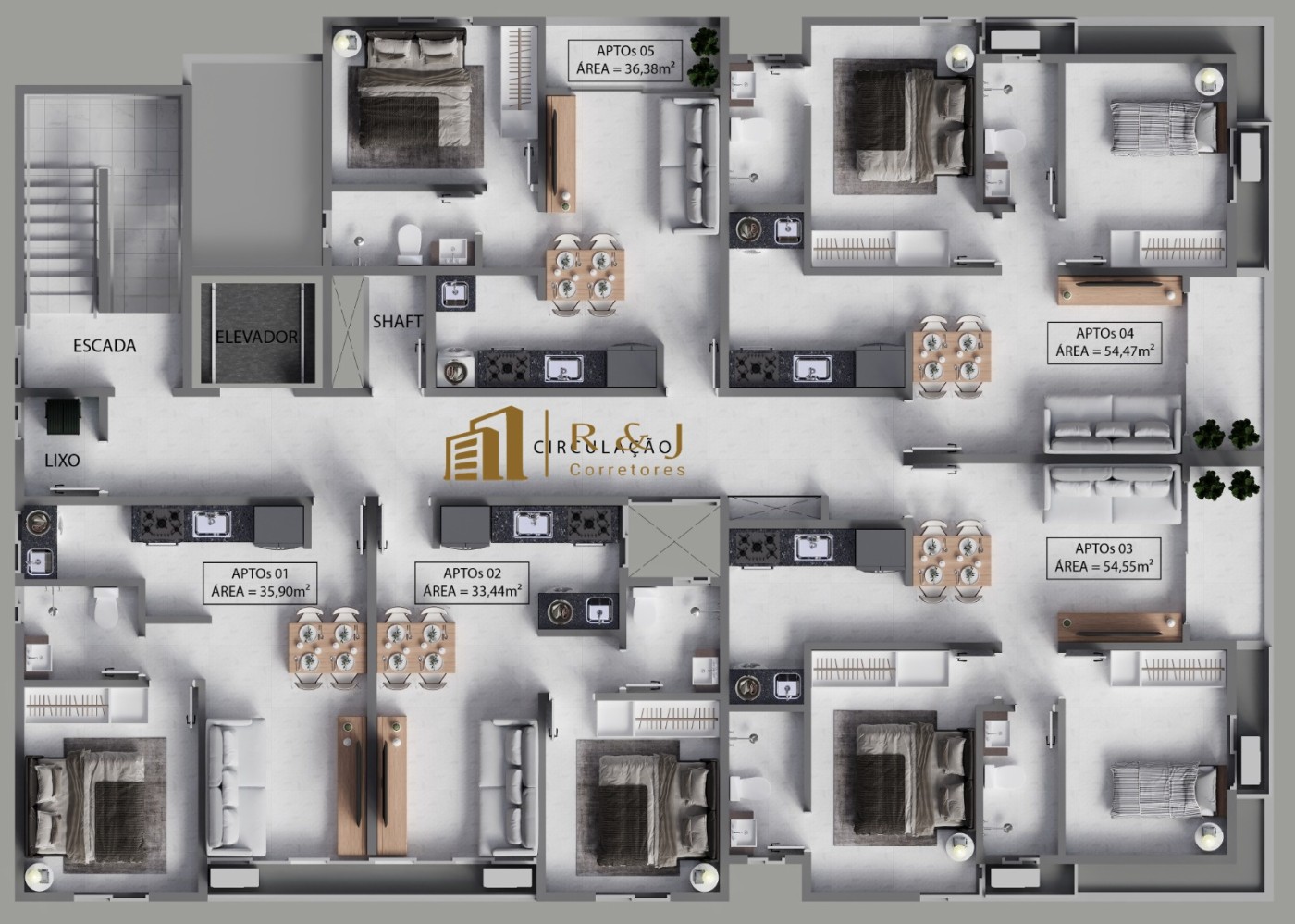 Apartamento, 1 quarto, 33 m² - Foto 26